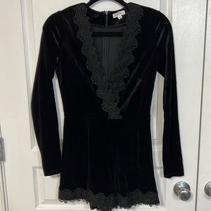 Cotton Candy LA Velvet Romper